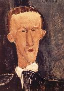 Portrait of Blaise Cendras Amedeo Modigliani